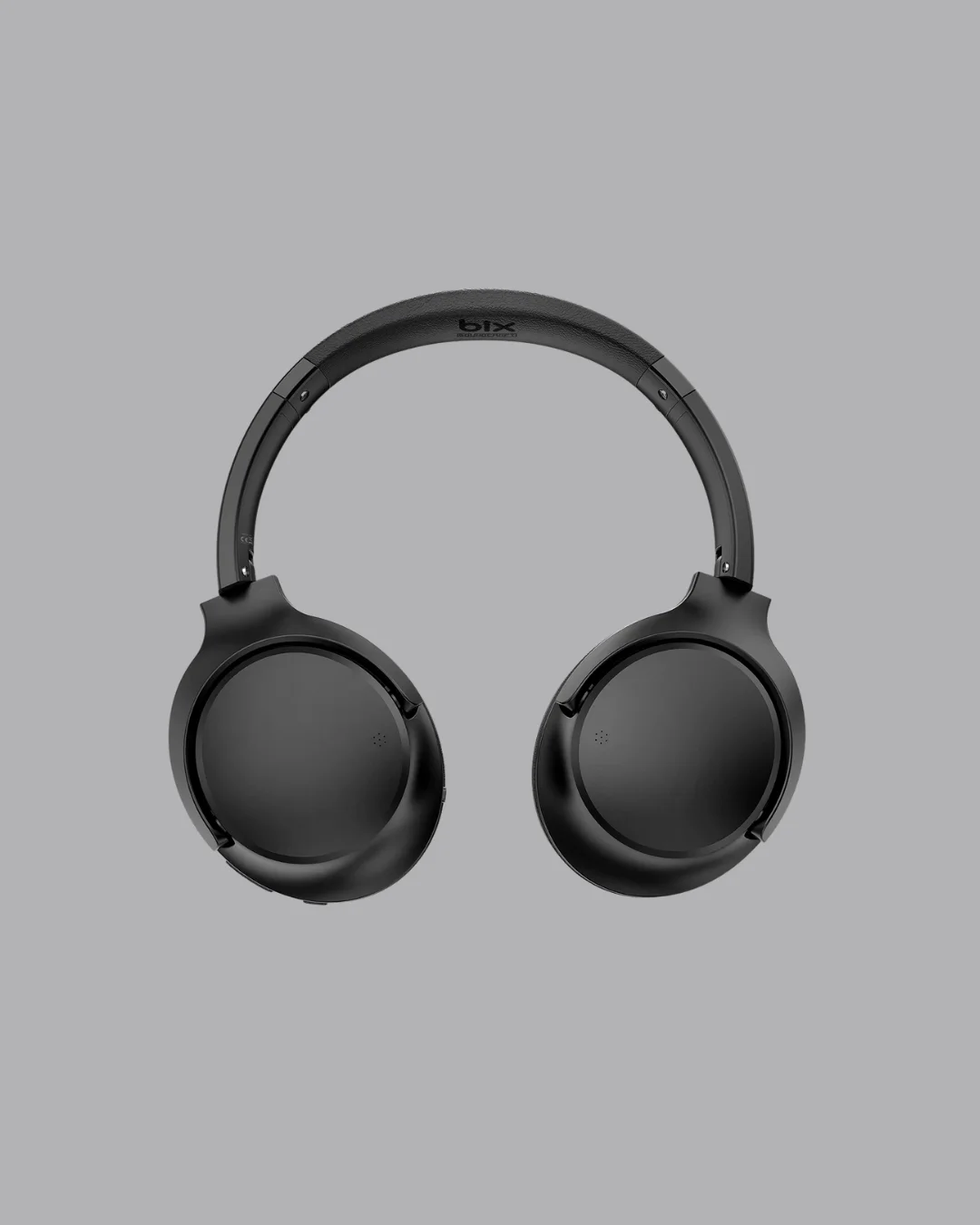 Siyah Kablosuz Bluetooth Kulaklık 300 mAh Hızlı Şarj Katlanabilir Pedli Yeni Nesil