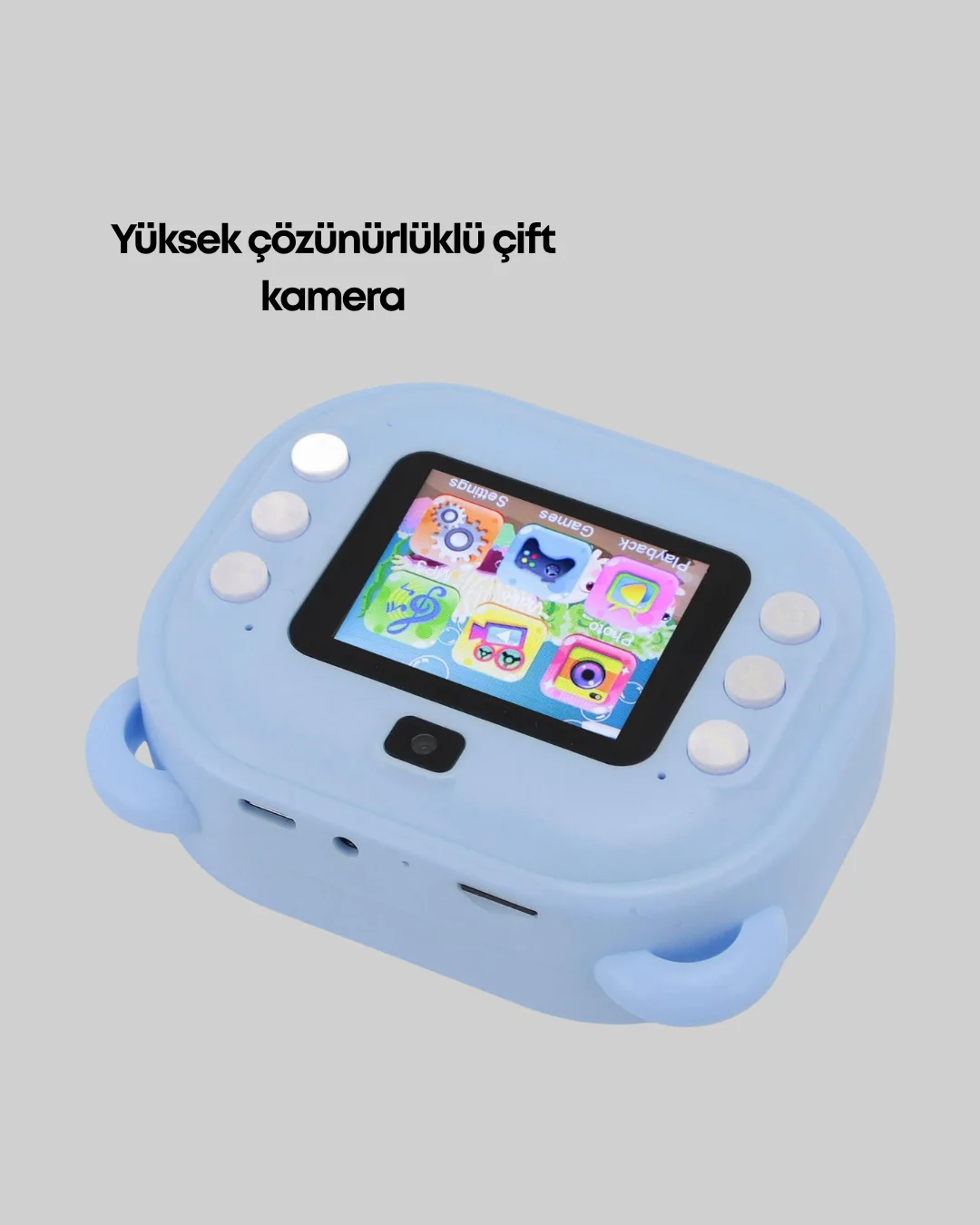 Anında Baskı Özellikli Şipşak Kamera – 24MP HD Çift Lensli, 32GB Hafızalı