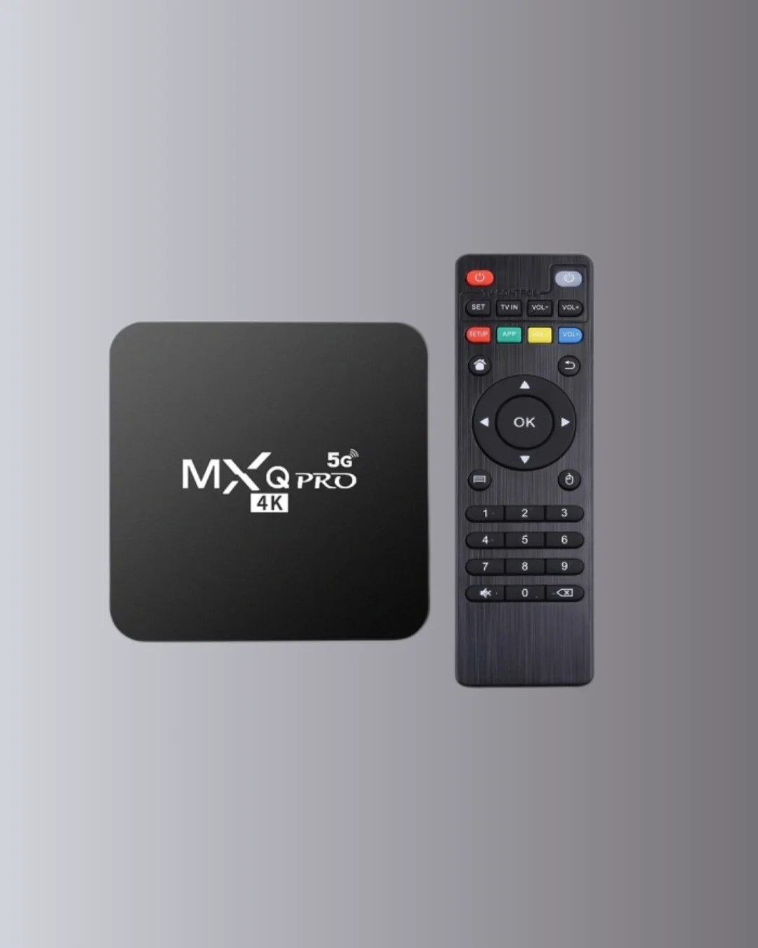 Android TV Box 4K – 2GB RAM 16GB ROM, Kablosuz Wi-Fi Medya Oynatıcı