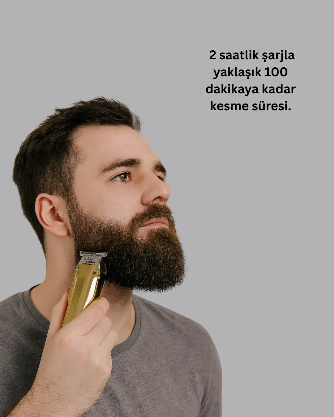 Kablosuz Erkek Bakım Tıraş Makinesi Hassas Bıçaklı Şarjlı Kullanım Yeni Nesil
