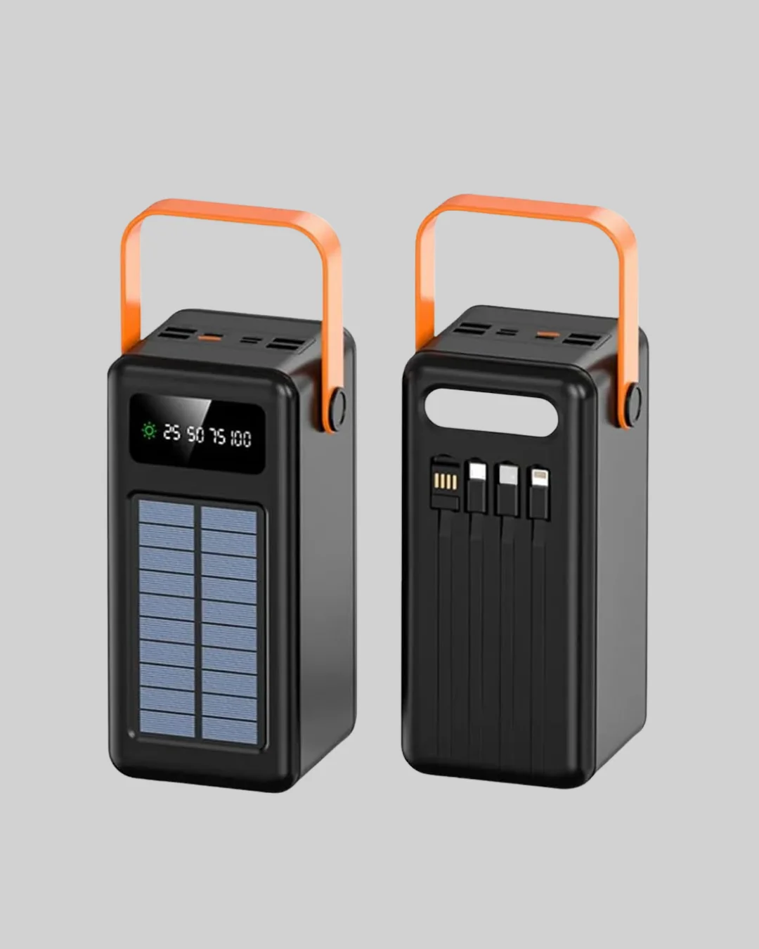 Powerbank Hızlı Şarj Solar Güneş Enerjili Çok Girişli