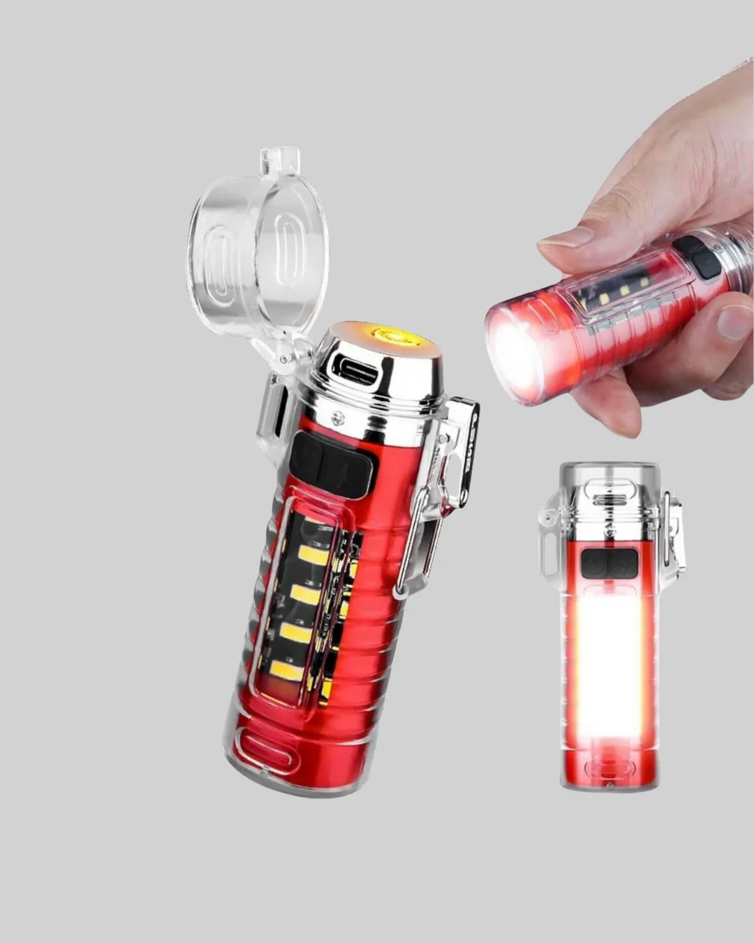 USB Şarjlı Suya Dayanıklı Elektrikli Çakmak