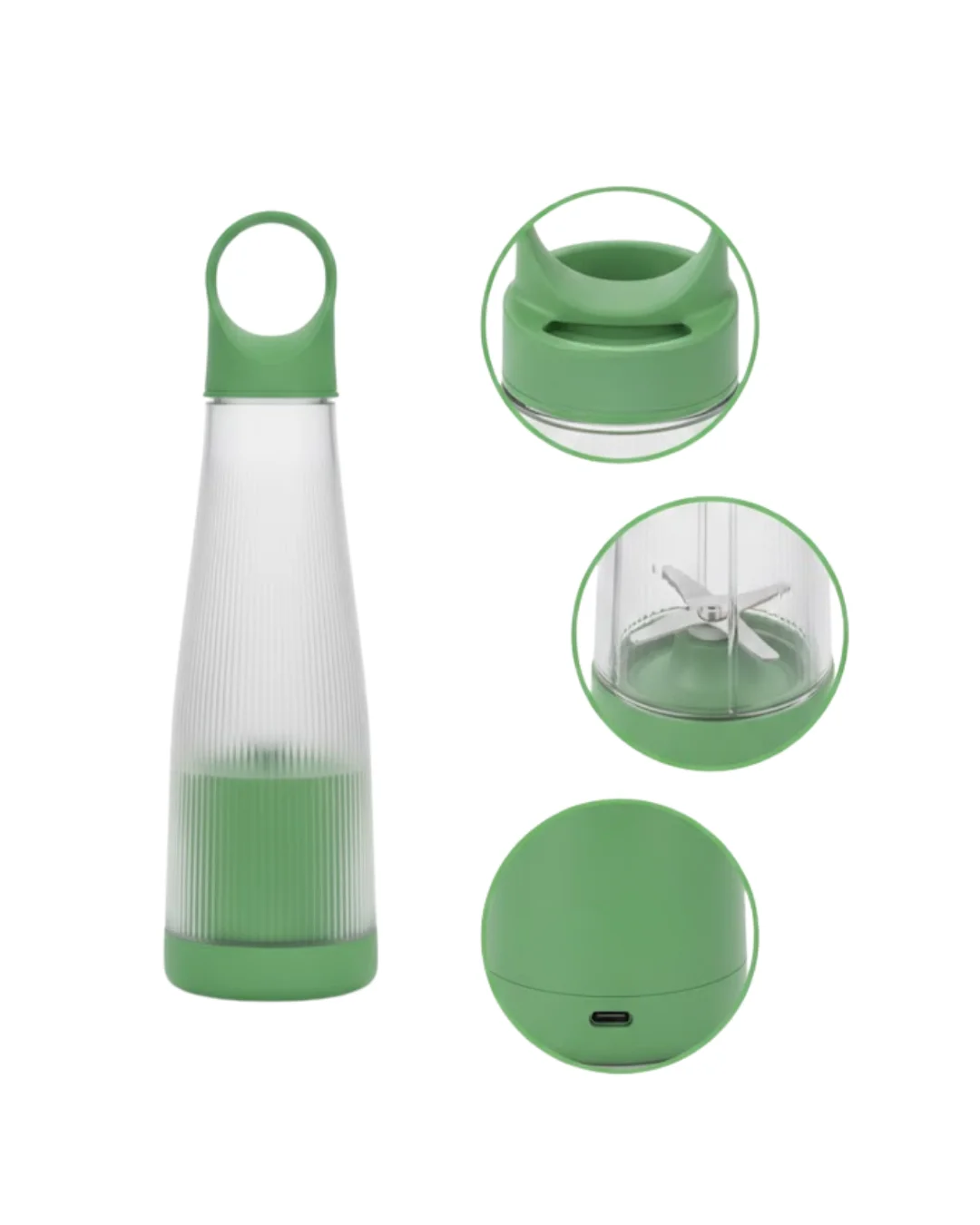 400 ml Kapasiteli Pratik Taşınabilir Meyve Blender