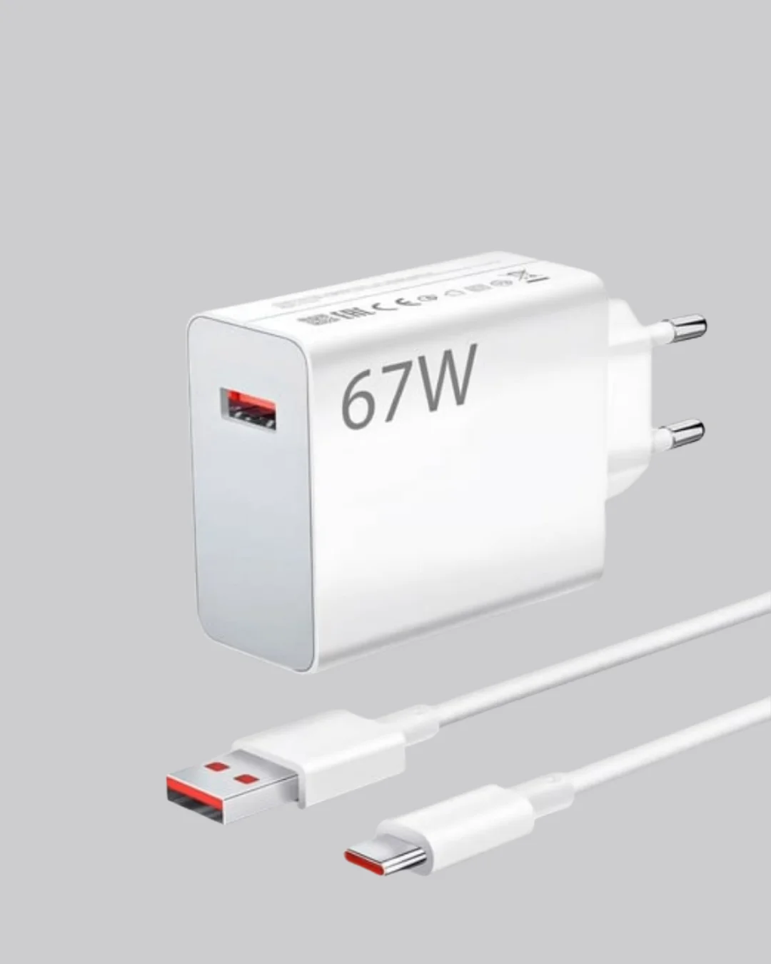 67 Watt Turbo Destekli Şarj Cihazı Honor 50 70 90 Uyumlu