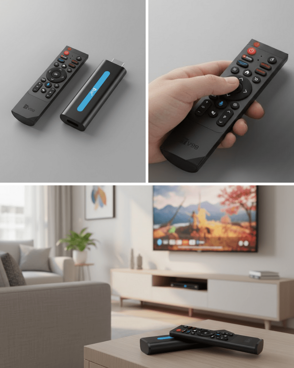 Android TV Stick Kablosuz Yayın Akıllı Eğlence Çözümü