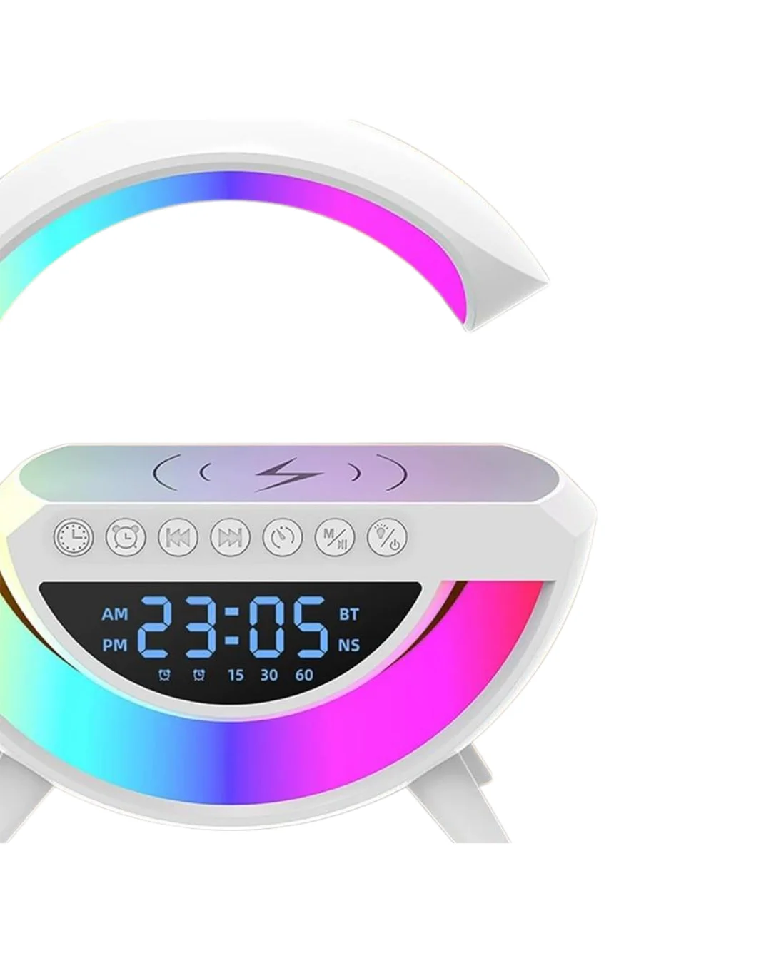 Kablosuz Bluetooth Hoparlör RGB Aydınlatmalı Çoklu Medya Destekli