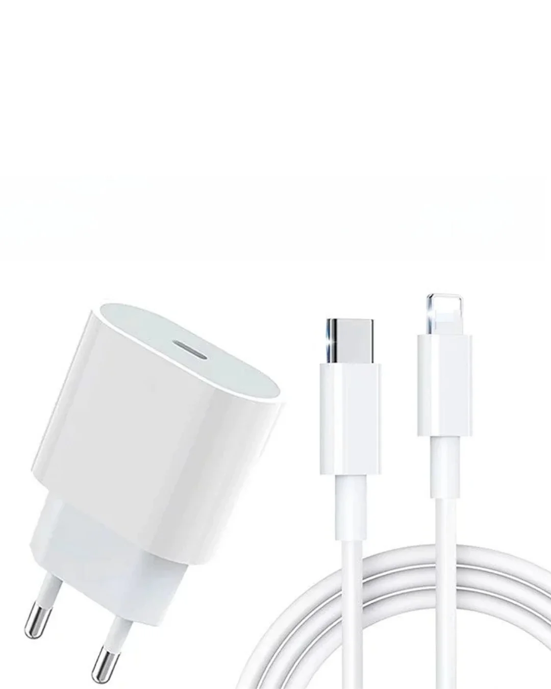 iPhone 14 13 12 11 8 Plus 7 Uyumlu 20W PD Hızlı Şarj Seti