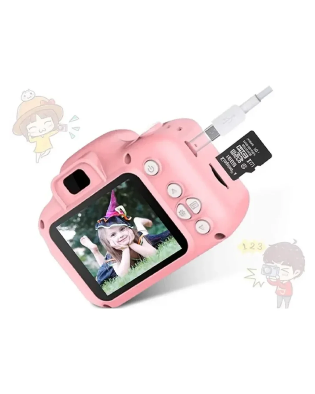 HD Taşınabilir Mini Kamera Video Fotoğraf Çekim Özellikli Şarj Edilebilir Kayıt Cihazı