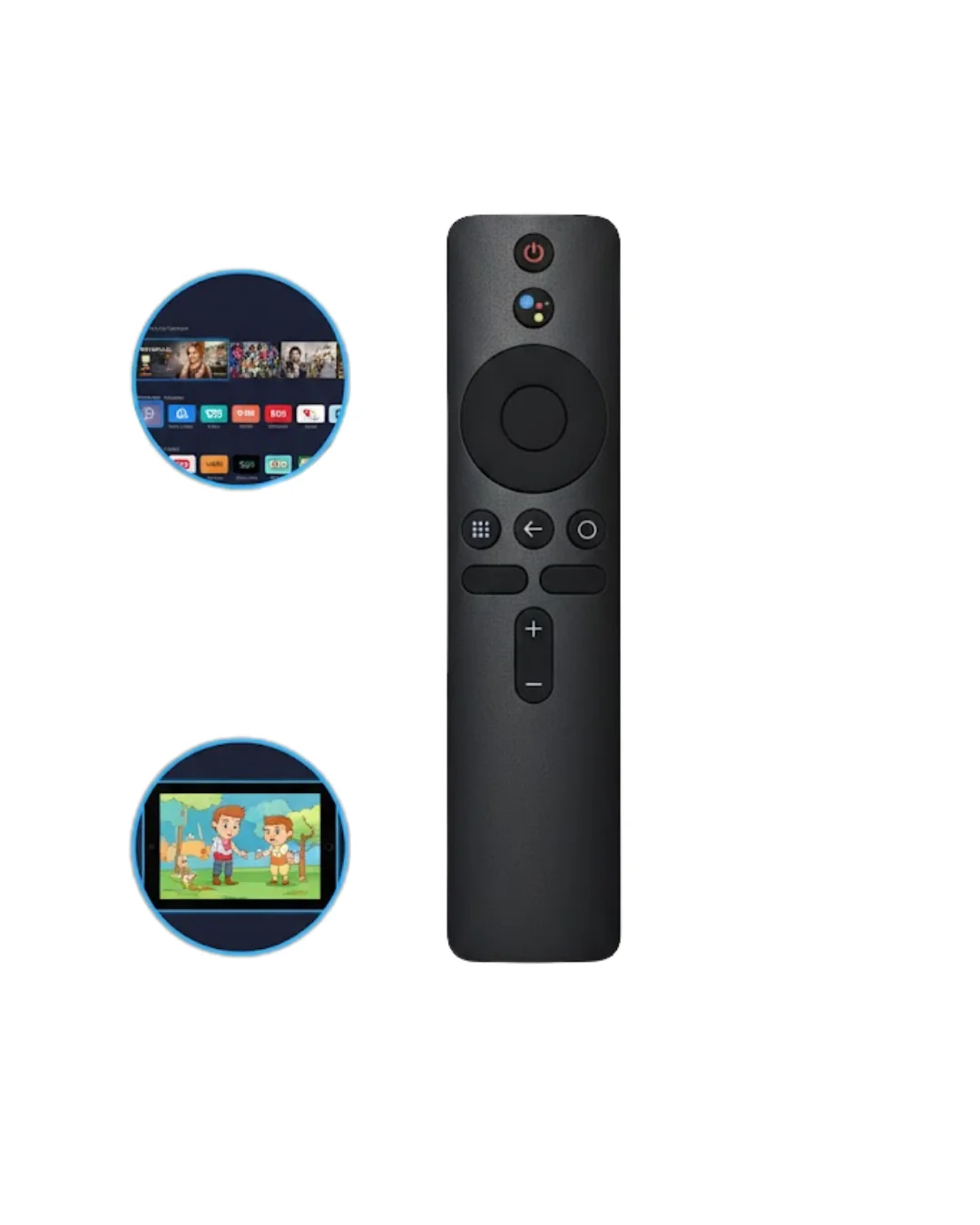 Bluetooth Bağlantılı Sesli Kontrol Özellikli Akıllı TV Kumandası