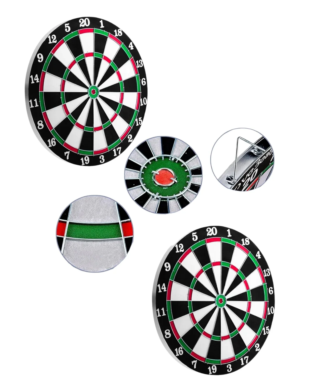 Ev ve Oyun Alanları İçin Dart Tahtası 12 İnç 4 Dart Oku Dahil