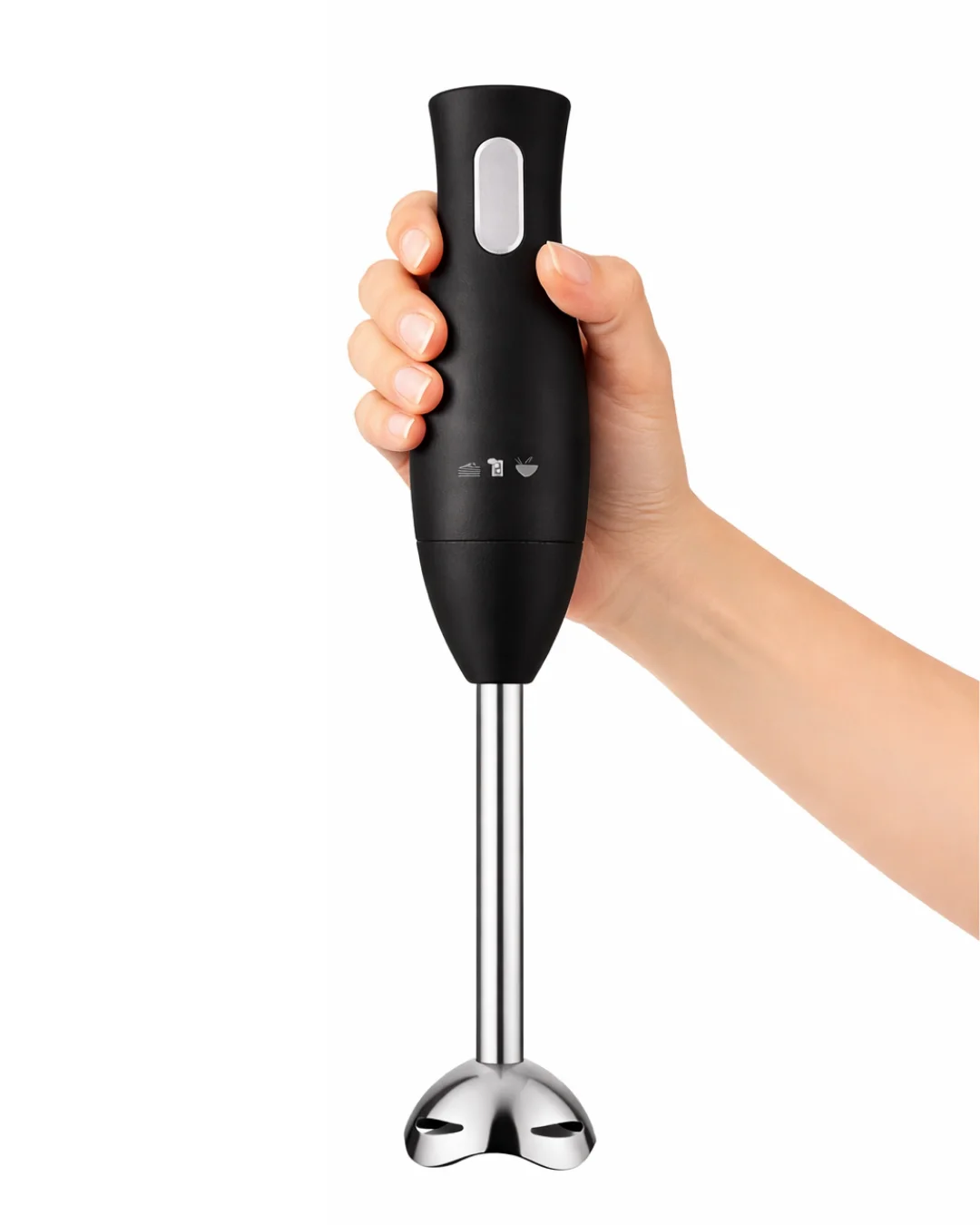 Paslanmaz Çelik Blender Ayağına Sahip Ergonomik El Blenderı