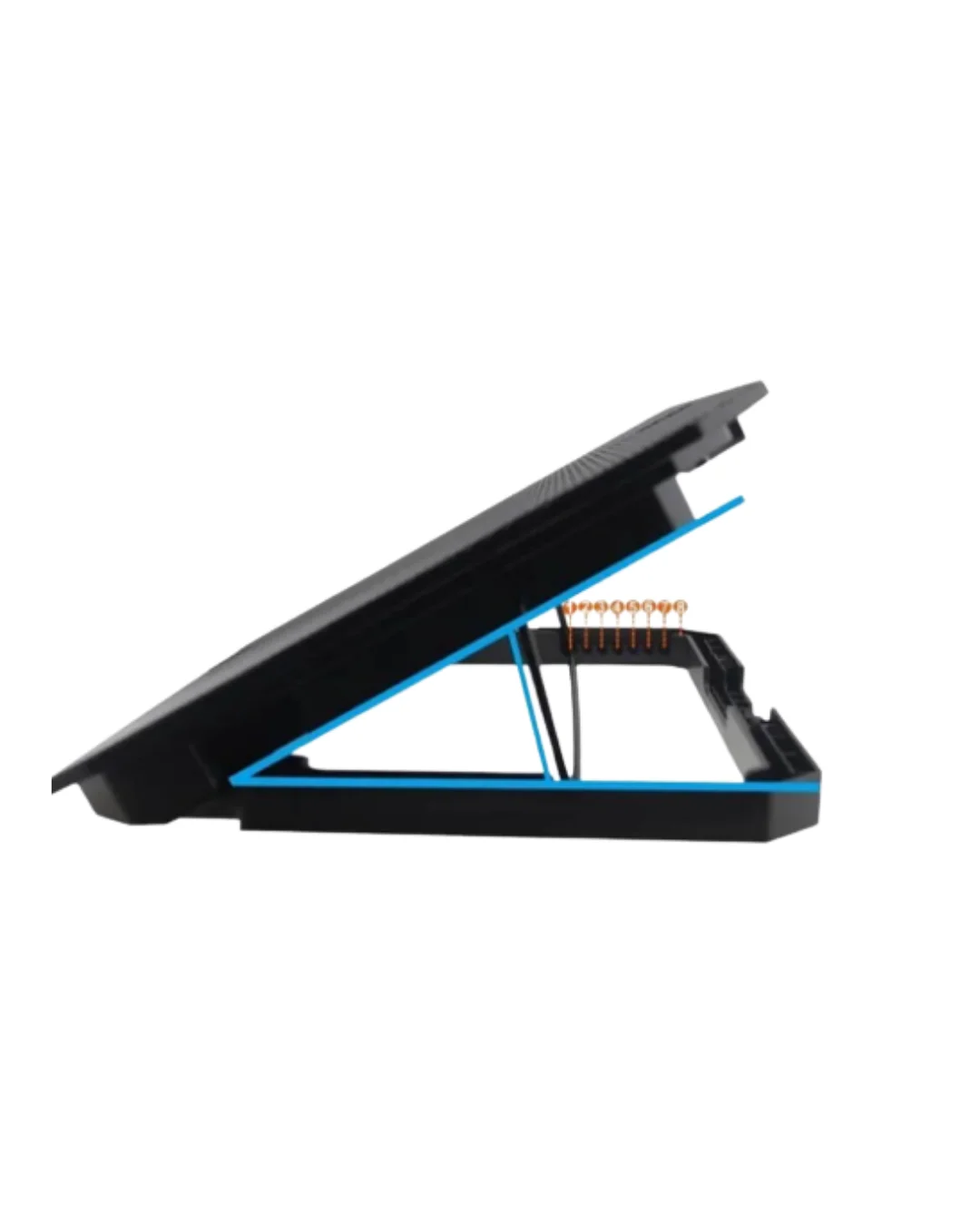 Çift Fanlı Laptop Soğutucu Stand 17 İnç Uyumlu 8 Kademeli Ayarlı USB Girişli