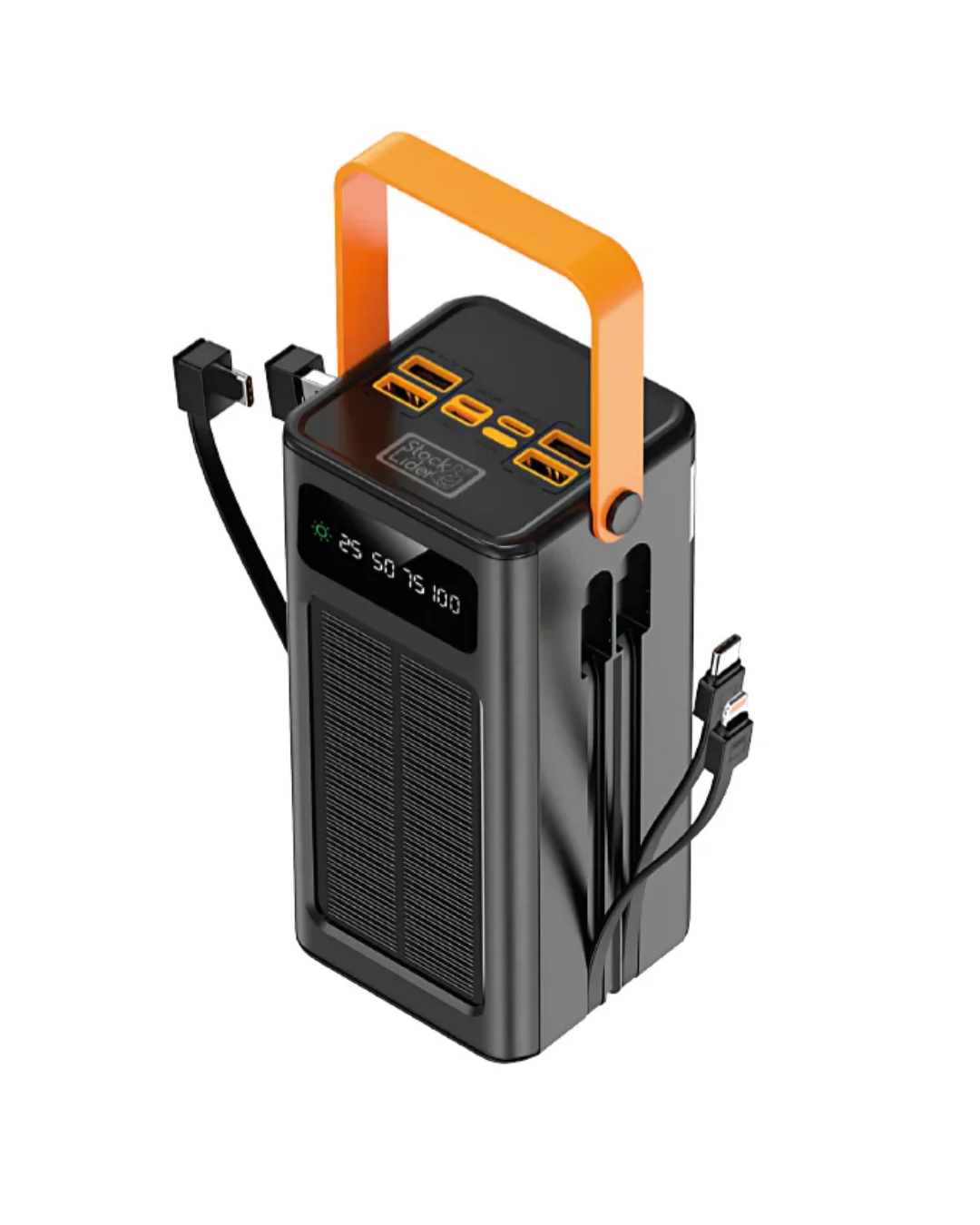 Çok Amaçlı Solar Powerbank Yüksek Kapasiteli Taşınabilir Şarj Cihazı 80.000