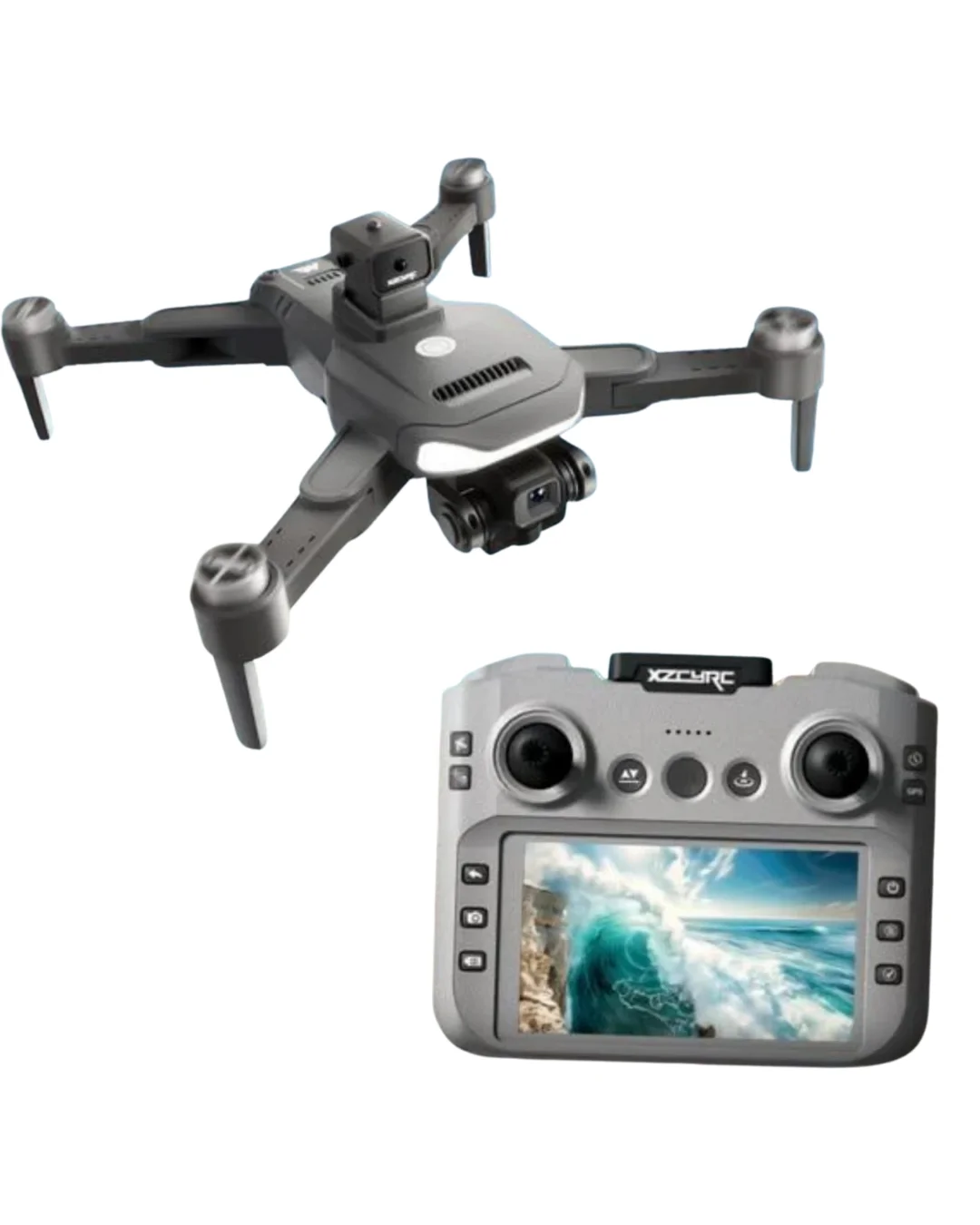 Katlanabilir GPS Destekli Akıllı Drone 4K Kamera Uzun Uçuş Süresi ve Engel Algılama Özellikli