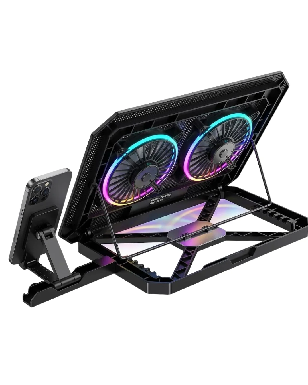 RGB Fanlı Laptop Soğutma Standı USB Girişli Notebook Yükseltici