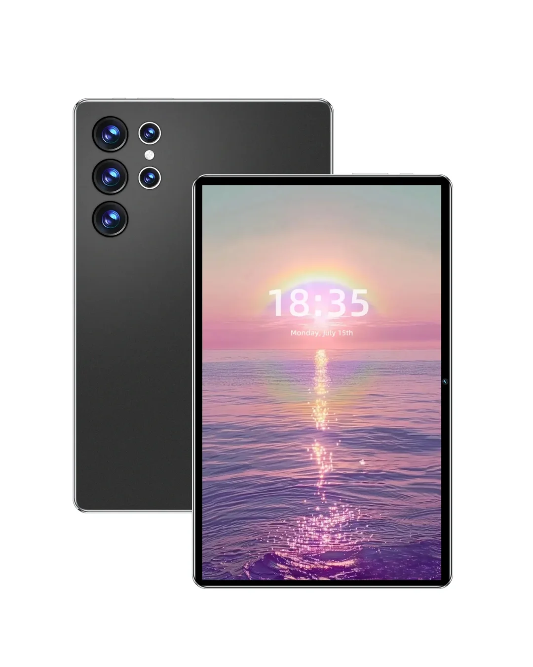 10.1 İnç Android Tablet 16GB RAM 1TB Depolama Klavyeli Tablet Seti
