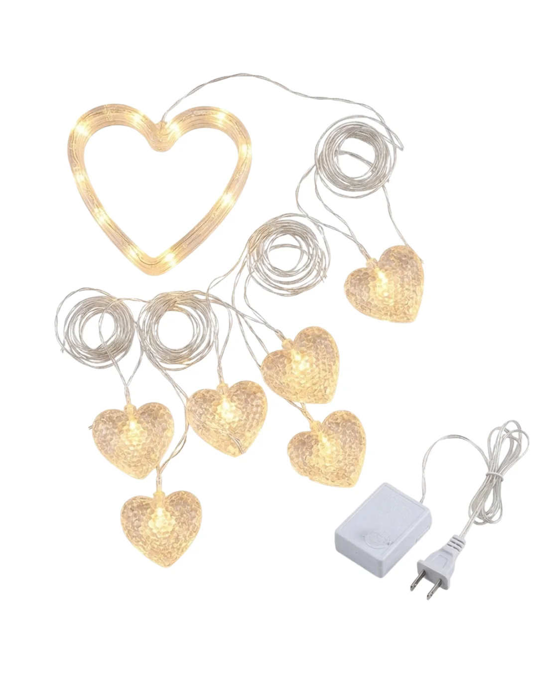 LED Kalp Neon Lamba Dekoratif Romantik Gece ve Ortam Işığı