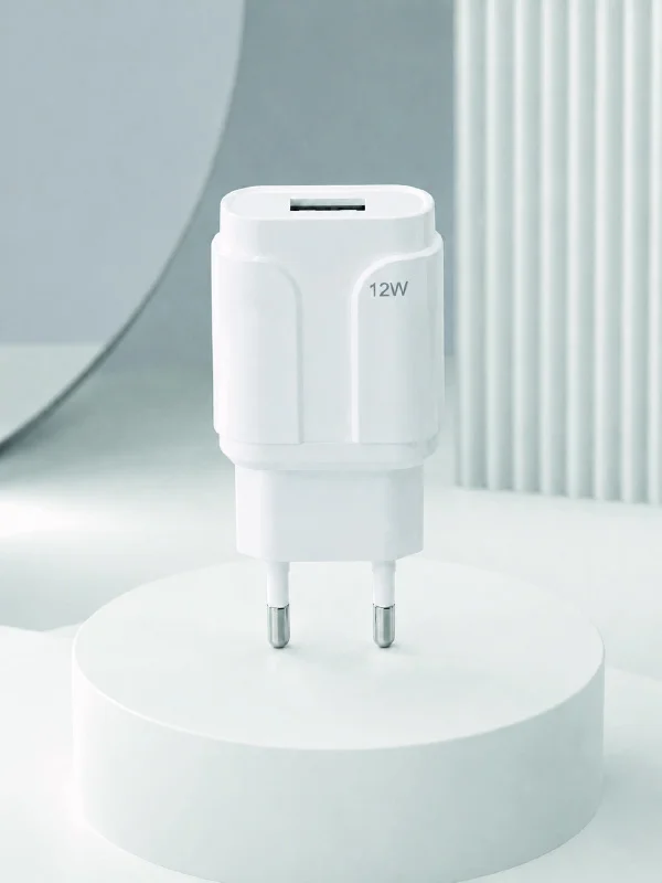12W USB Şarj Adaptörü Ev ve Ofis Kullanımına Uygun