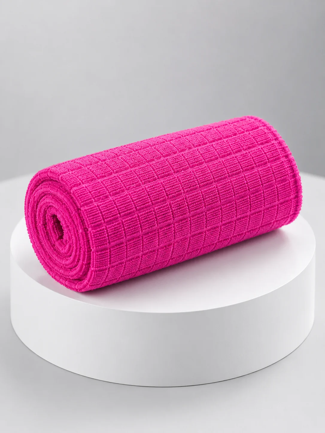 Çok Amaçlı Pembe Mikrofiber Bez Çizmeden Etkili Yüzey Temizliği