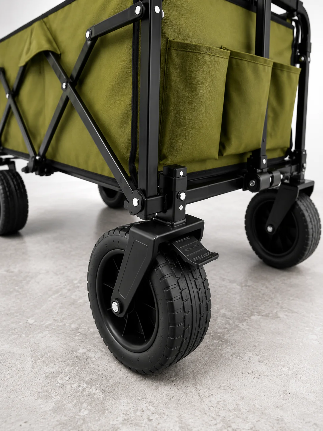 130 KG Taşıma Kapasiteli Katlanabilir Wagon Taşıma Arabası