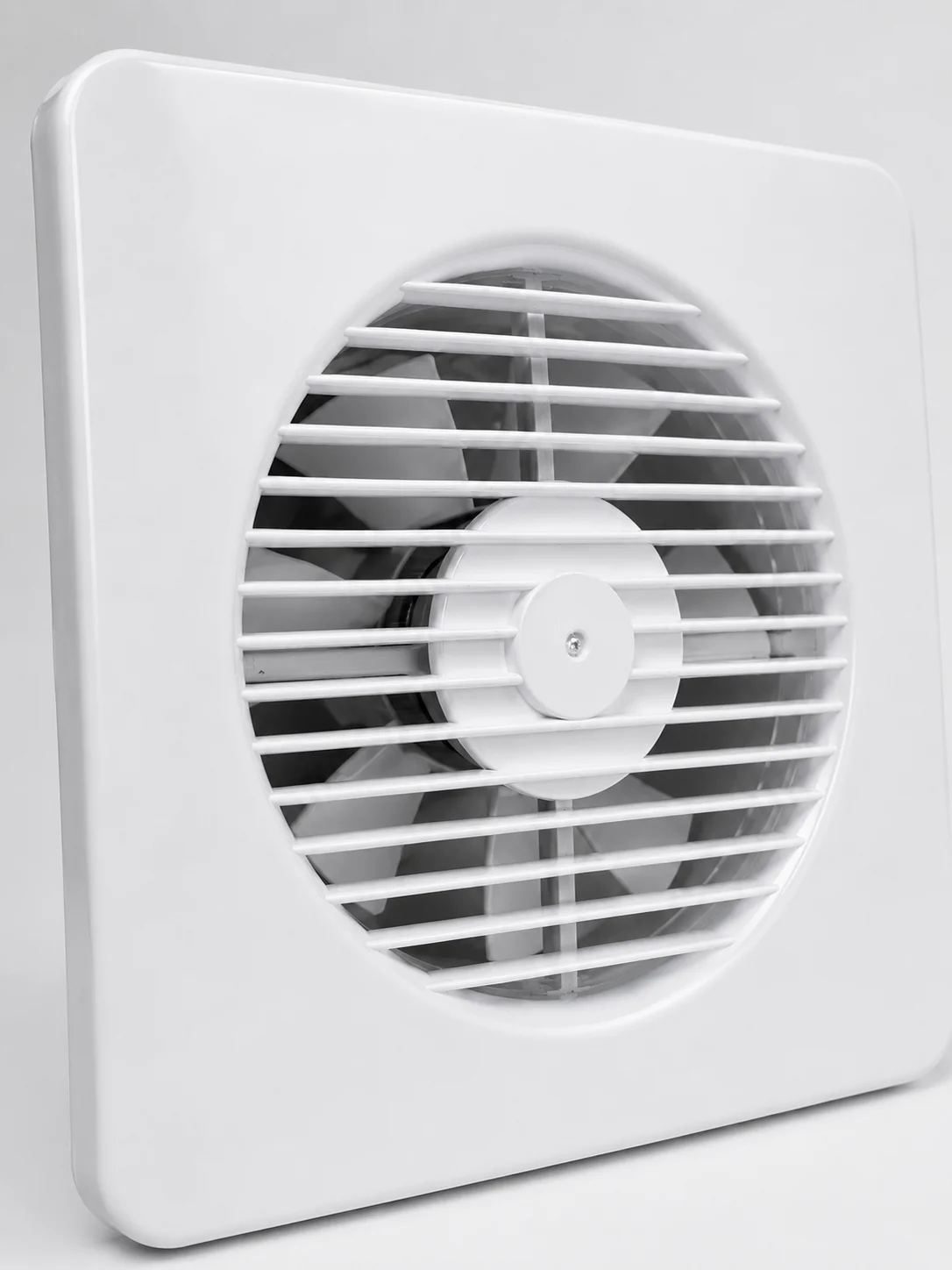 150 mm Dekoratif Aspiratör 20,8 x 20,8 cm 20 W 320 m³/h Duvar ve Tavan Tipi Havalandırma Fanı
