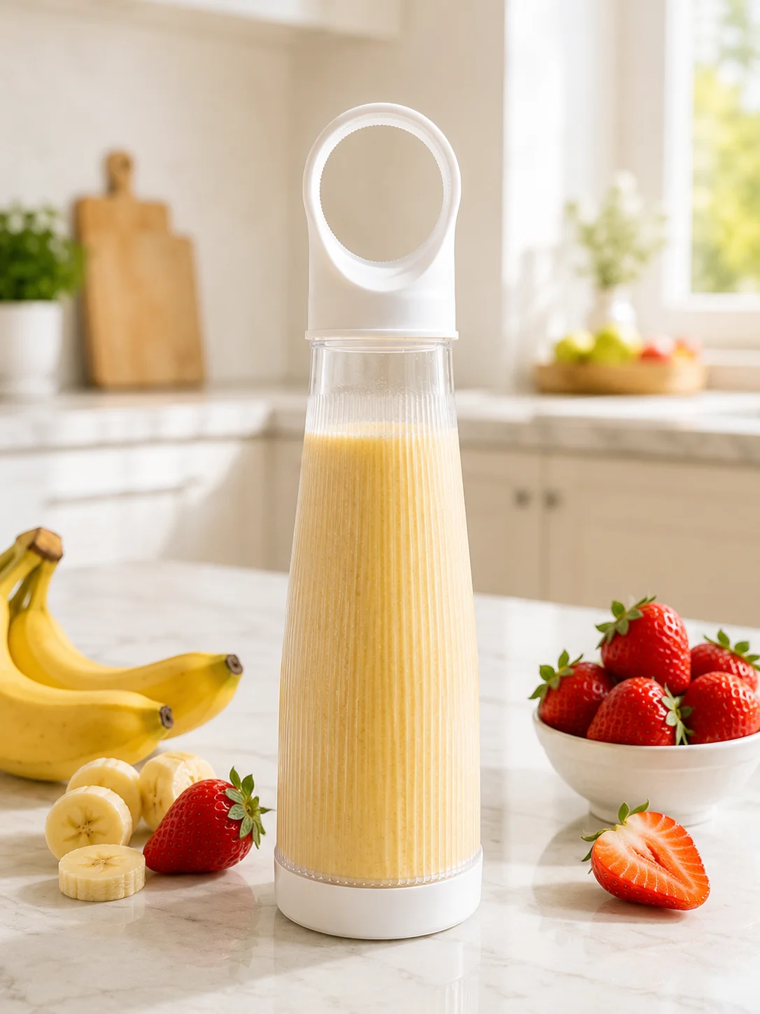 400 ML Taşınabilir Mini Blender Şarjlı Kablosuz Smoothie ve Shake Hazırlama