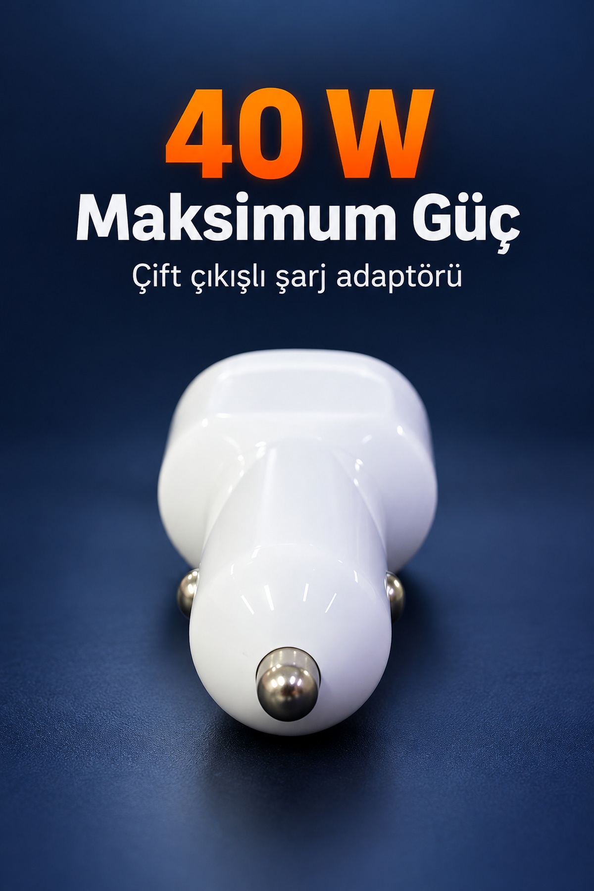 40W Maksimum Güçlü Araç İçi Şarj Cihazı