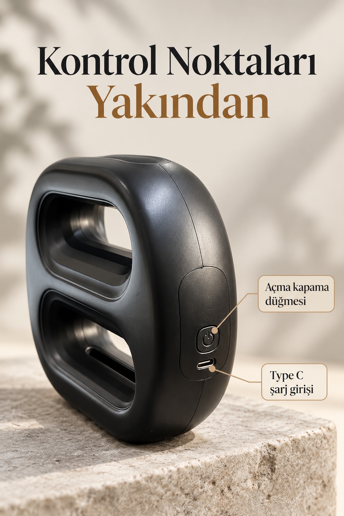 Bel Kemeri ile Kullanılan Isıtmalı Titreşimli Masaj Aleti