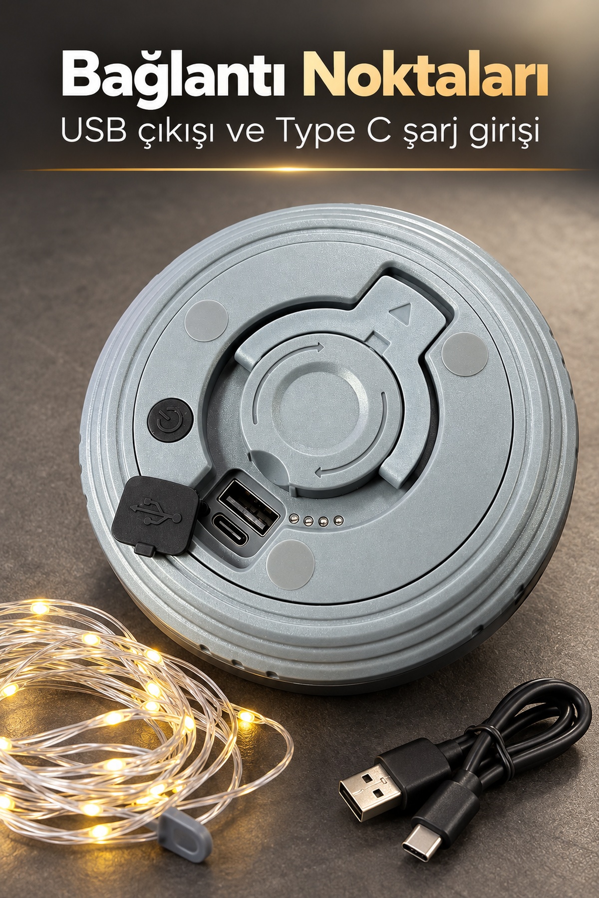 Çok Modlu Kamp Aydınlatması ve LED Şerit Işık