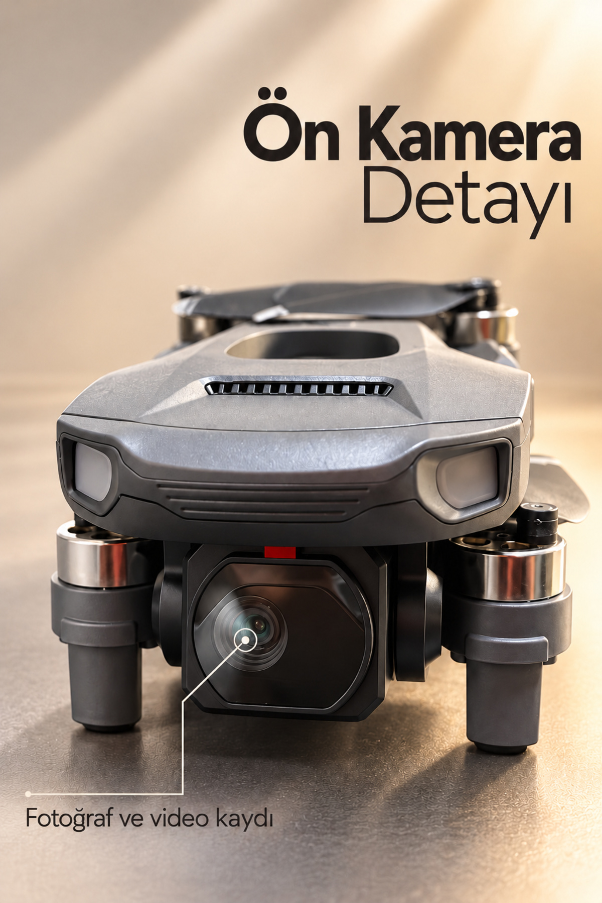 GPS Özellikli Kameralı Drone Ekranlı Kumandalı Katlanır Gövde
