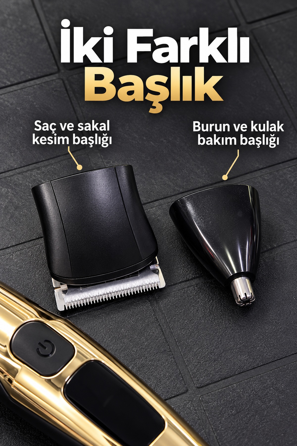 Sakal Tıraş Makinesi Günlük Sakal Kesim Başlıklı