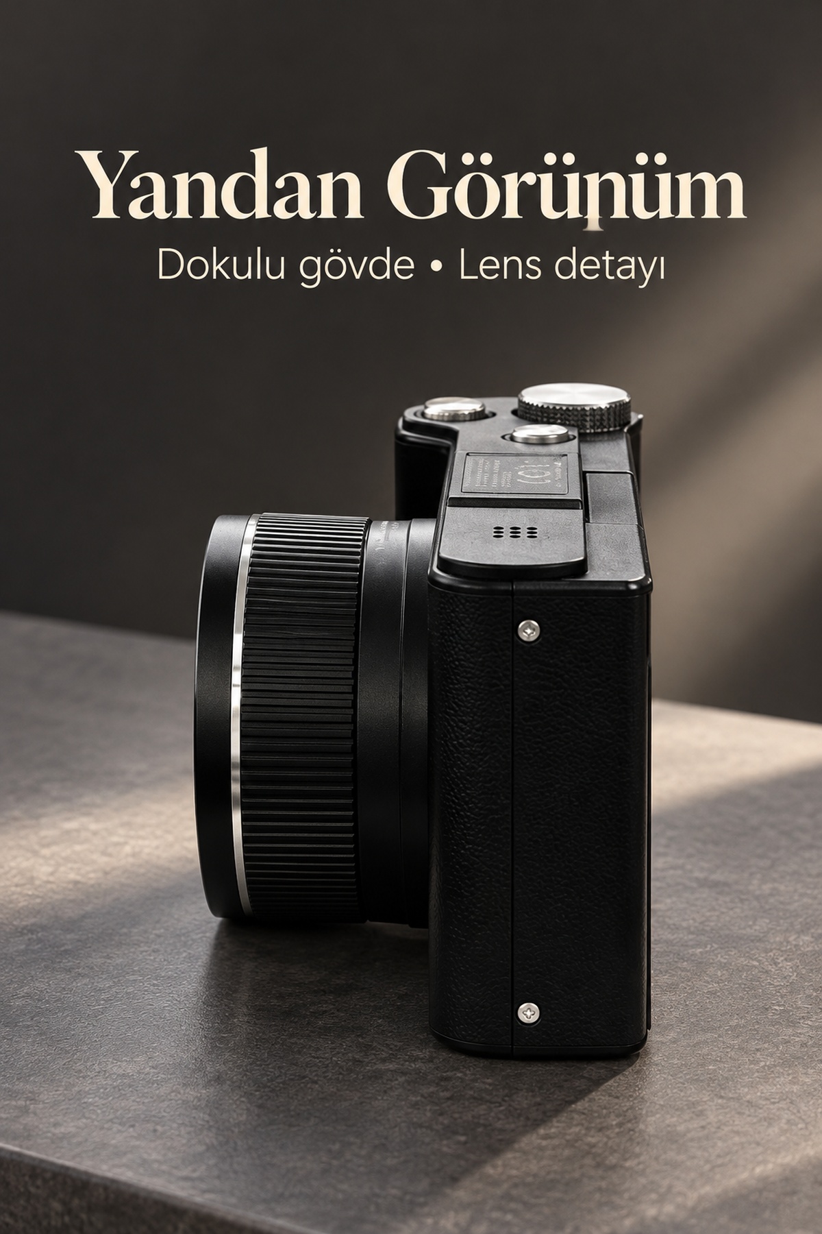 Otomatik Odaklamalı Dijital Fotoğraf Makinesi 4K Video ve Fotoğraf Çekimi