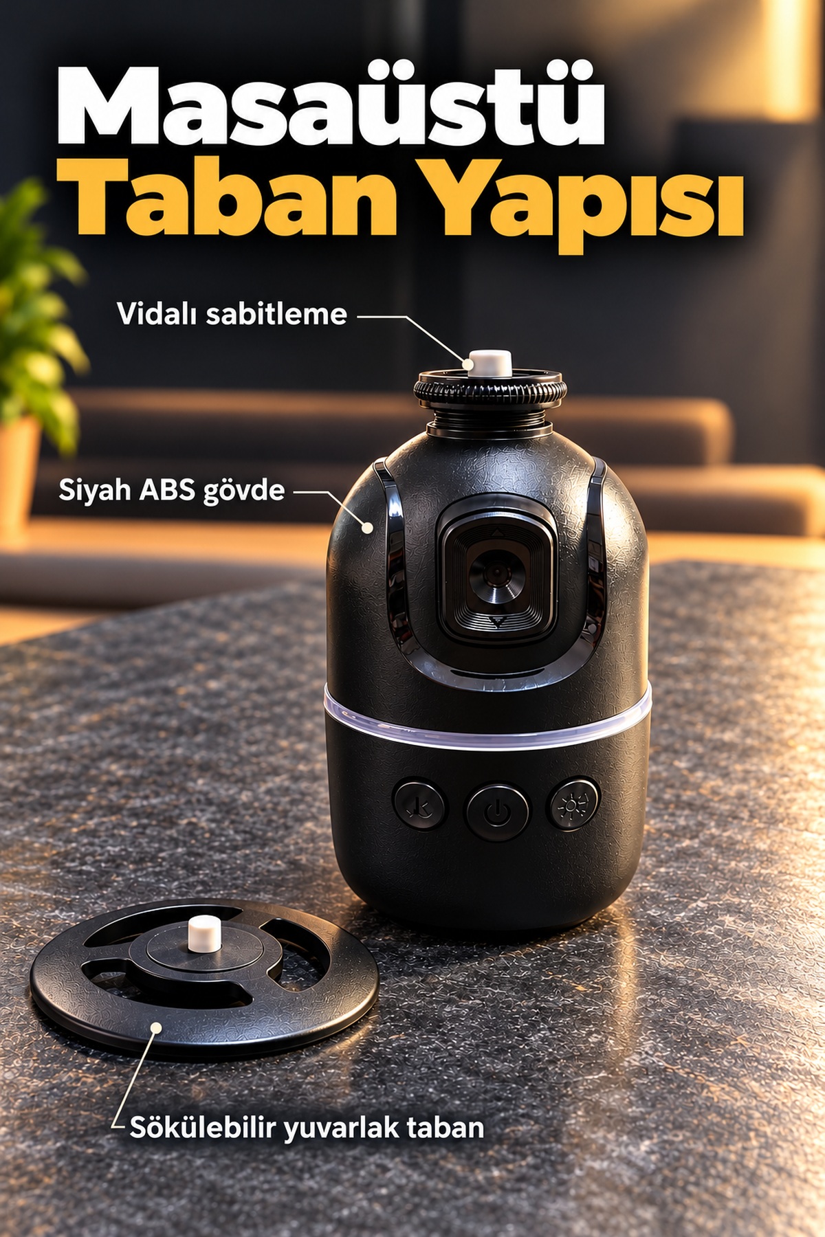 Otomatik Yüz Takipli Telefon Standı Ayarlanabilir Telefon Tutuculu