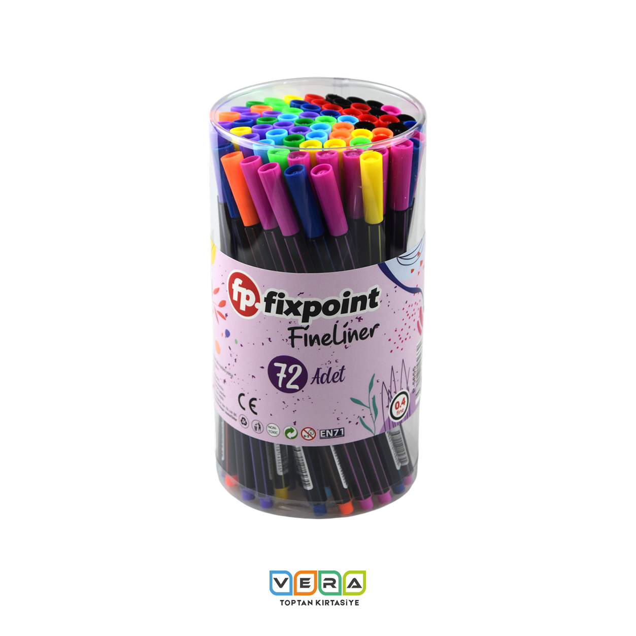 Fixpoint P-5655 Fineliner Kalem 72 li