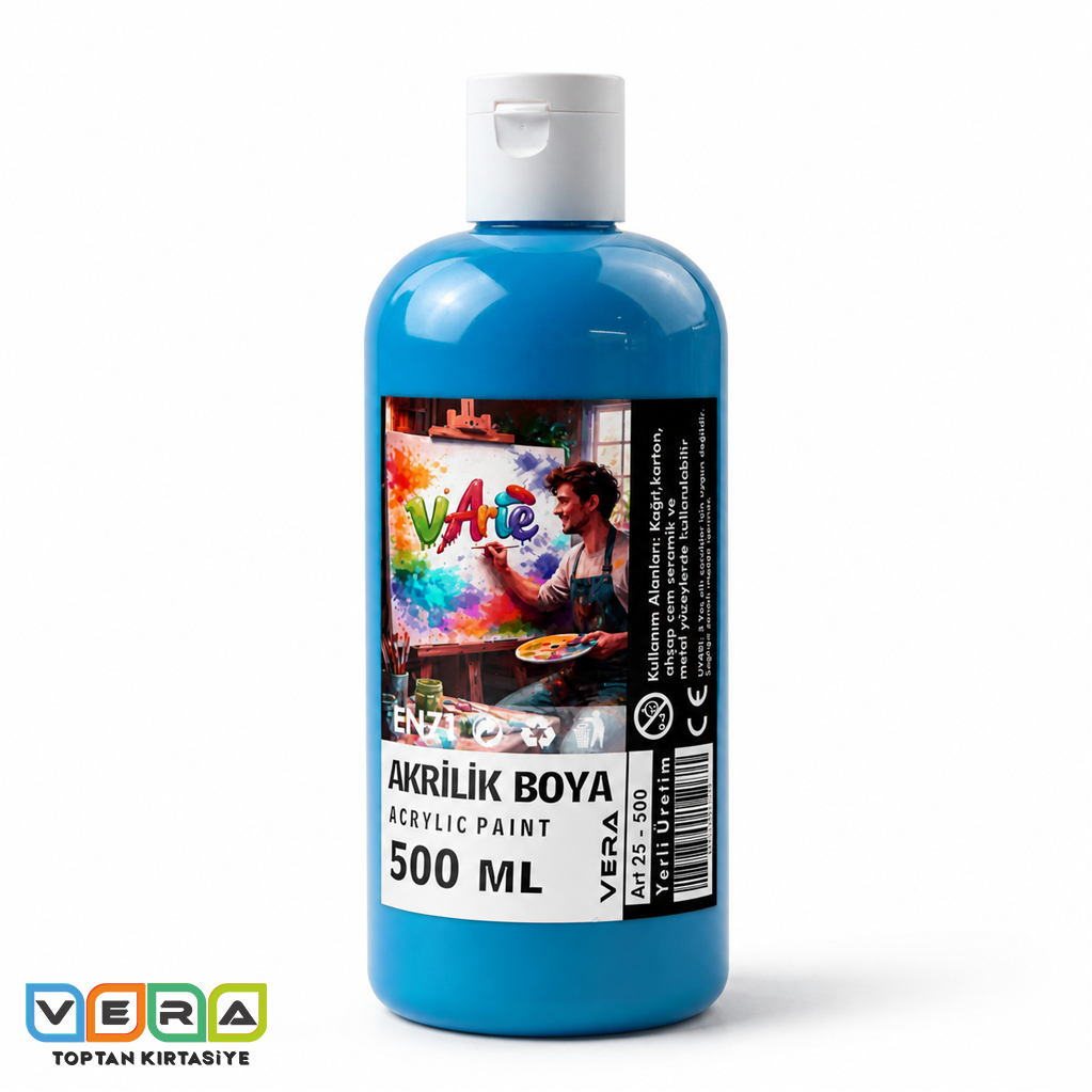 vArte 500 Gr Açık Mavi Akrilik Boya
