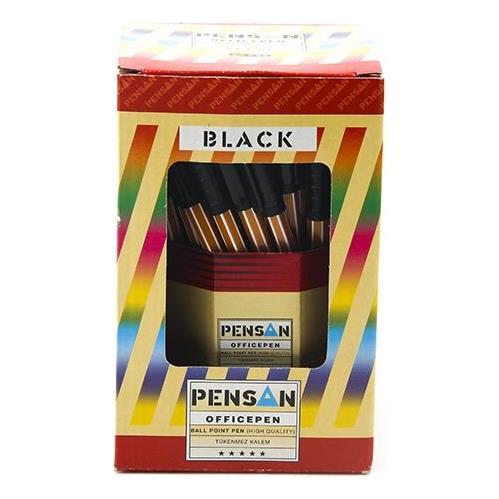 Pensan 1010 Ofispen Tükenmez Kalem 60'lı Renk - Siyah
