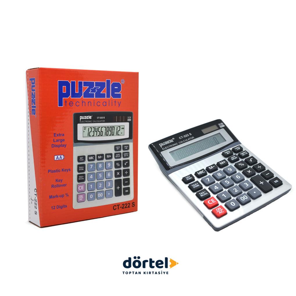 Puzzle CT-222S Masaüstü Hesap Makinesi