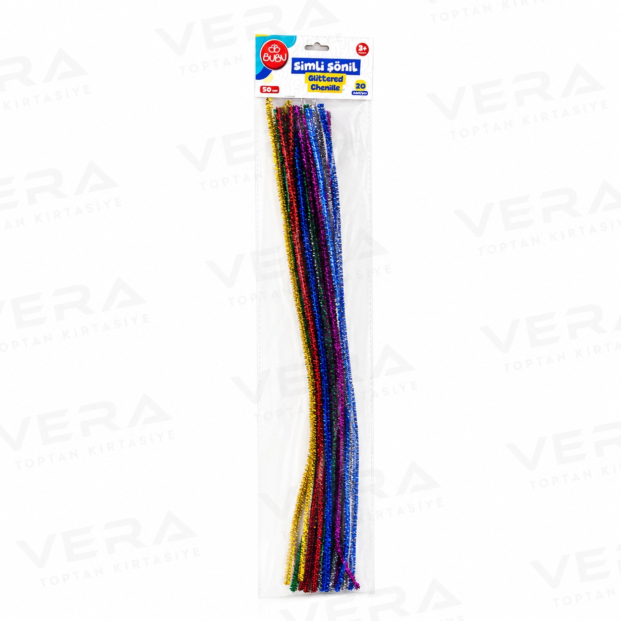 BU-BU ŞÖNİL SİMLİ 50 CM 20Lİ PAKETİ 25Lİ