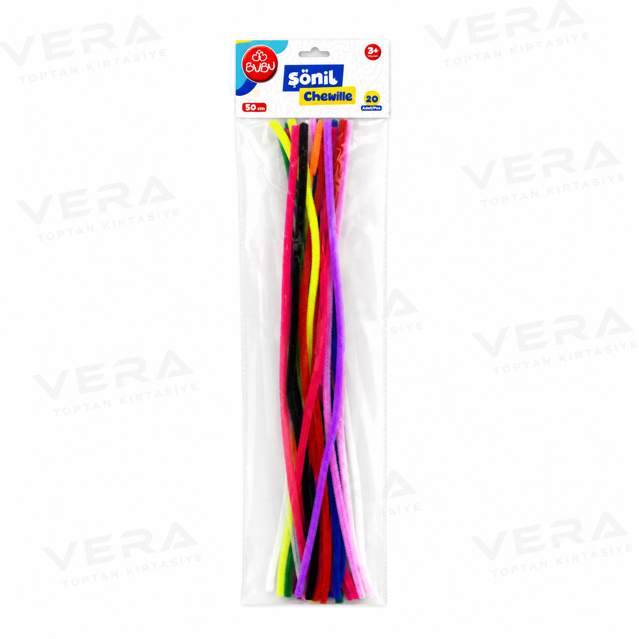 BU-BU ŞÖNİL 20Lİ 50 CM 25 li Paket