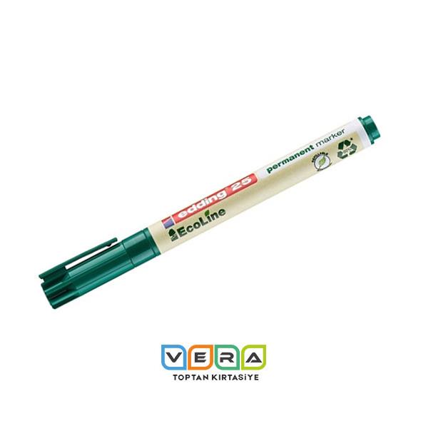 Edding EcoLine Yeşil Permanent Marker Kalem