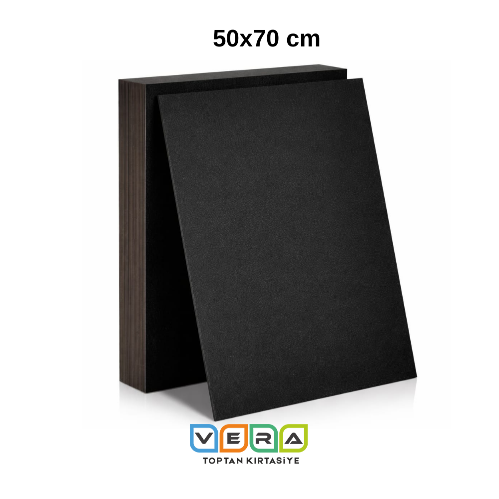 50x70 SİYAH MUKAVVA 18 li