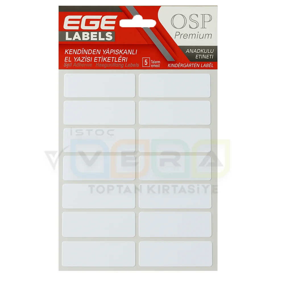 OSP 114 BEYAZ ETİKET 5 Lİ TABAKA