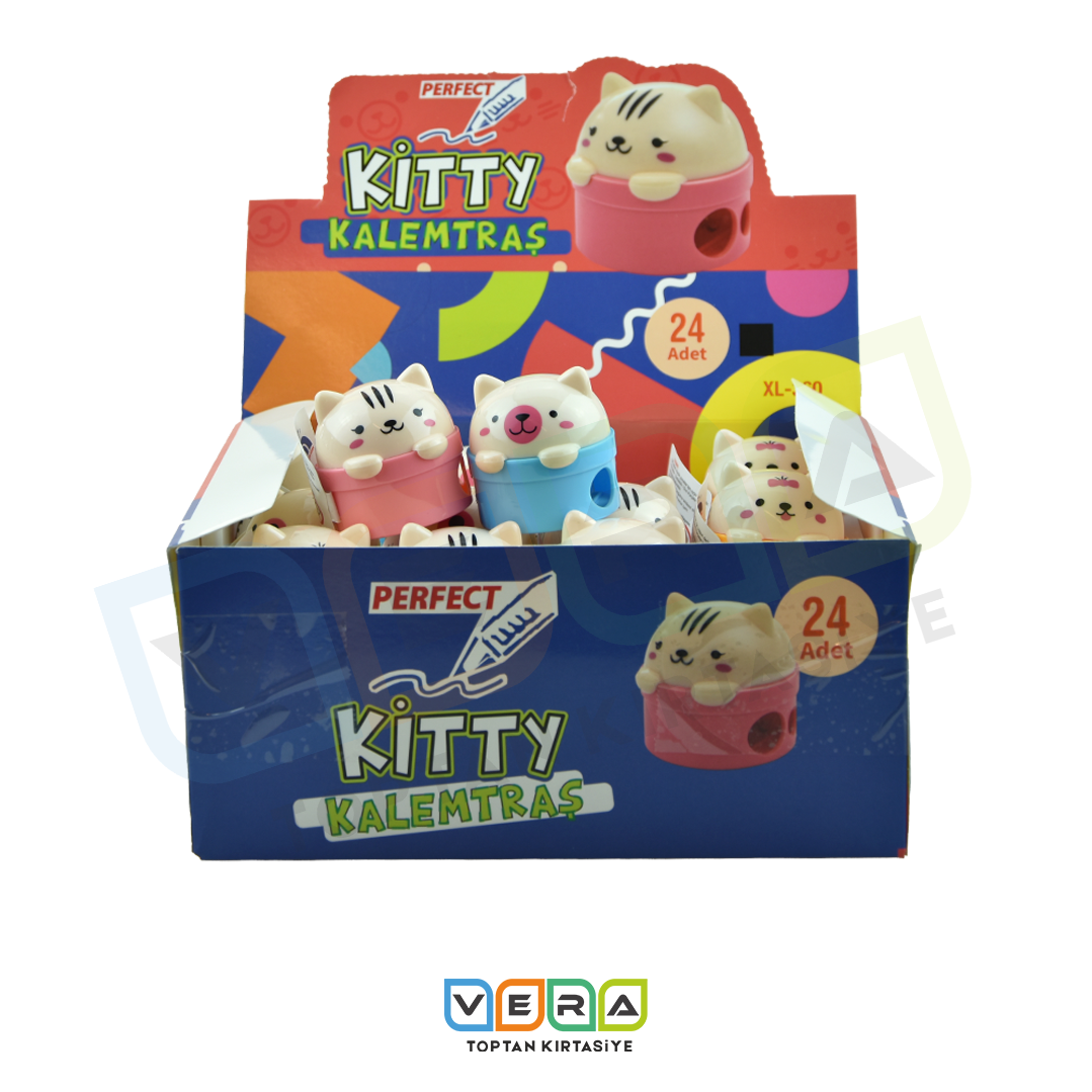 Kitty Çift Bıçaklı Hazneli Kalemtraş