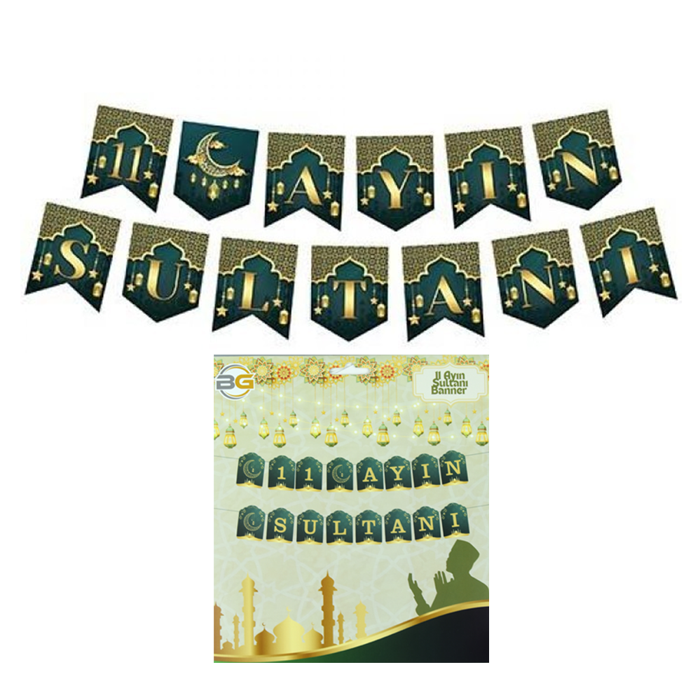 11 Ay'ın Sultanı Banner Süs