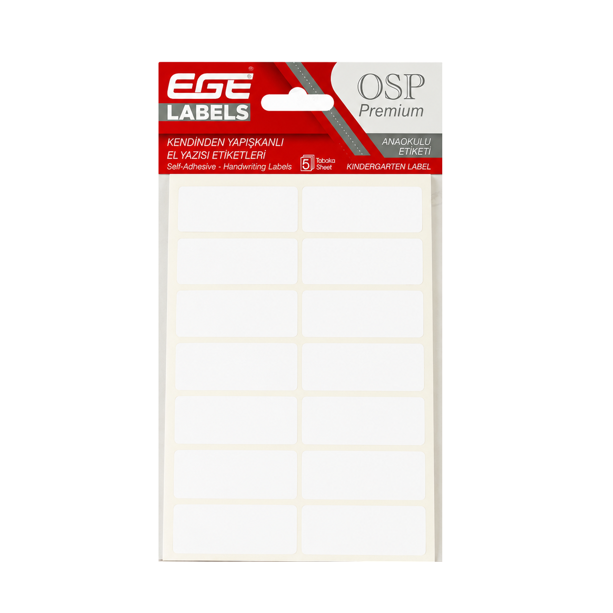 EGE OSP-114 19x50mm 50 tabaka Etiket