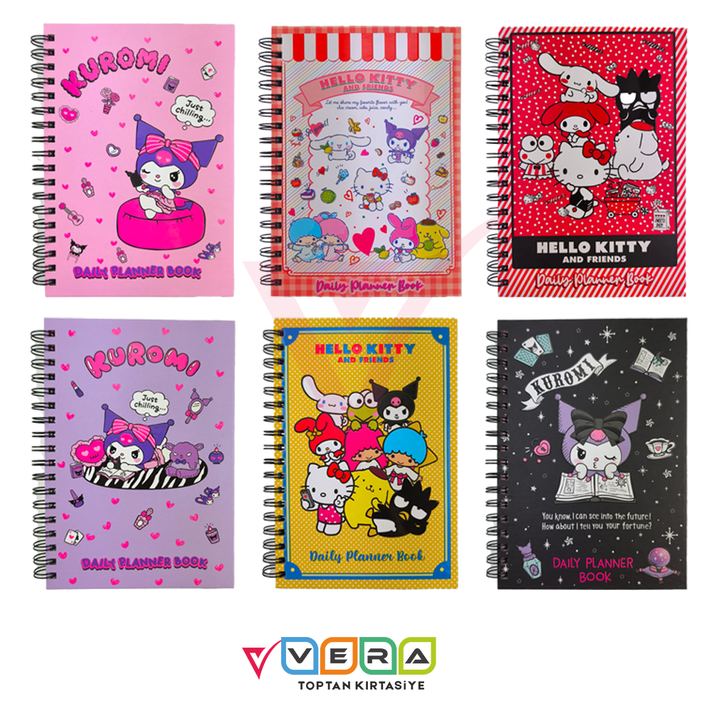 Kuromi 17x24 SP Planlayıcı Defter