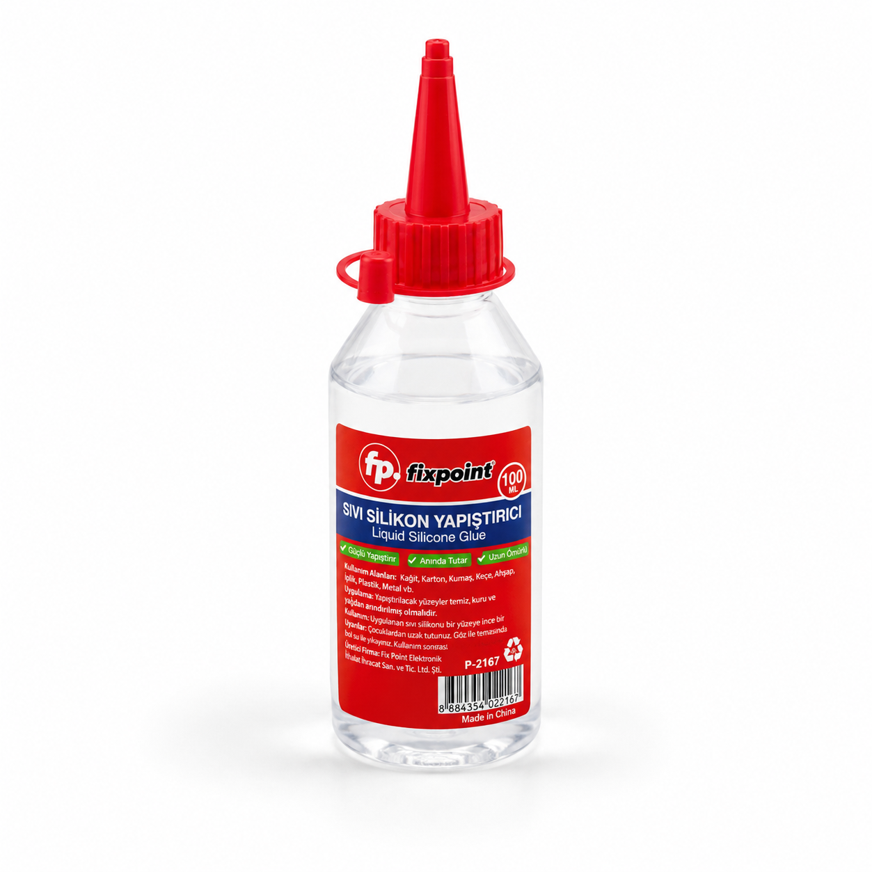 Fixpoint 100 Ml Sıvı Silikon 12 li paket