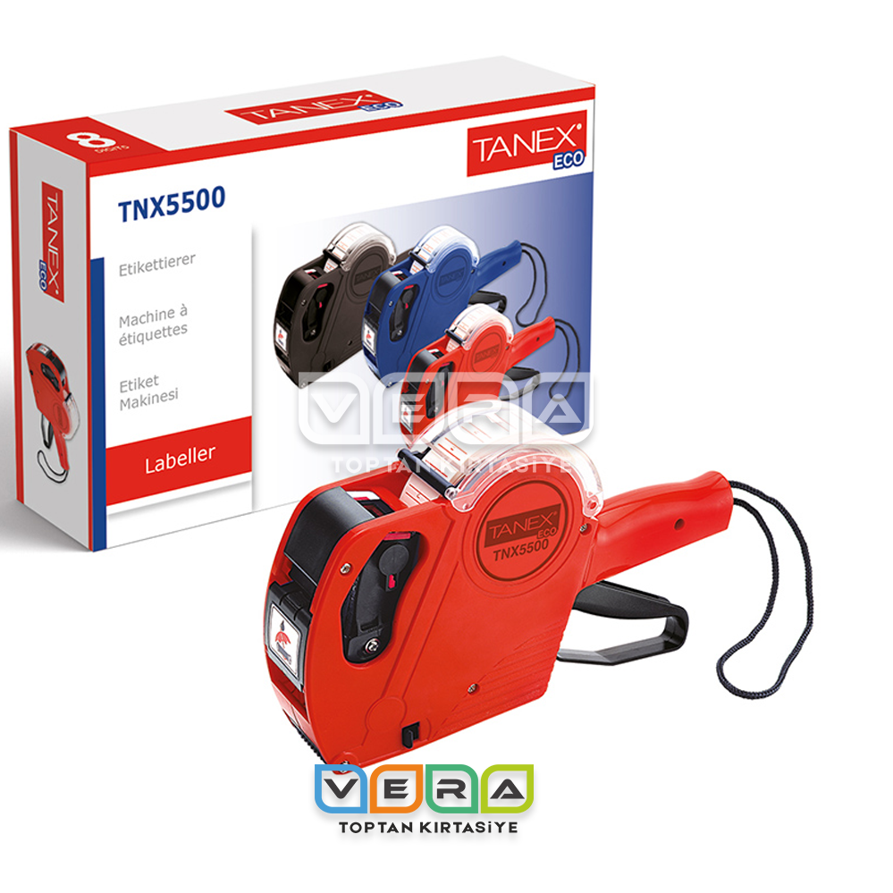 Tanex 5500 Kırmızı Fiyat Etiket Makinası