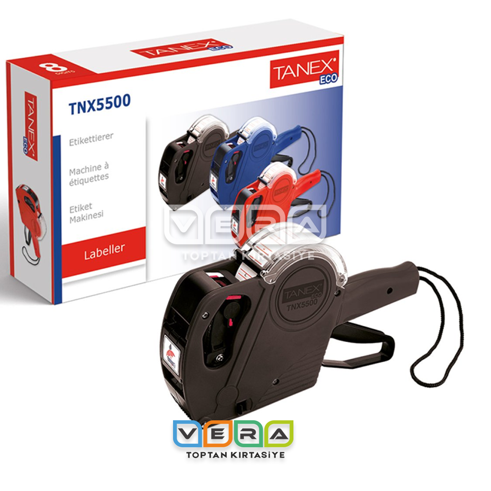 Tanex 5500 Siyah Fiyat Etiket Makinası