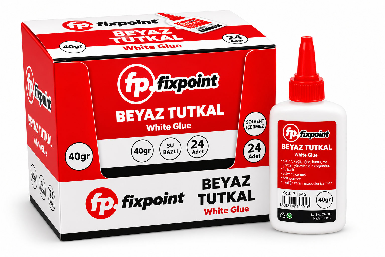 Fixpoint 40 gr Beyaz Tutkal